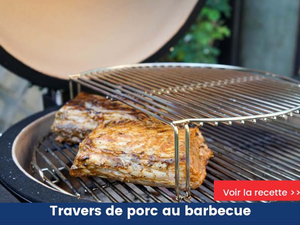 Travers de porc au barbecue